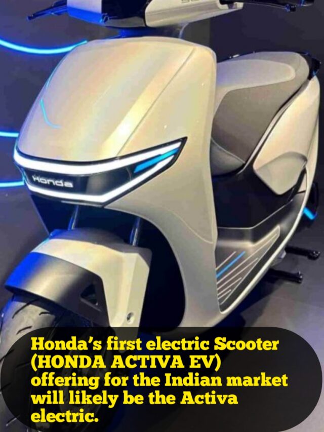 Honda Activa EV (electric) 2024 Launch