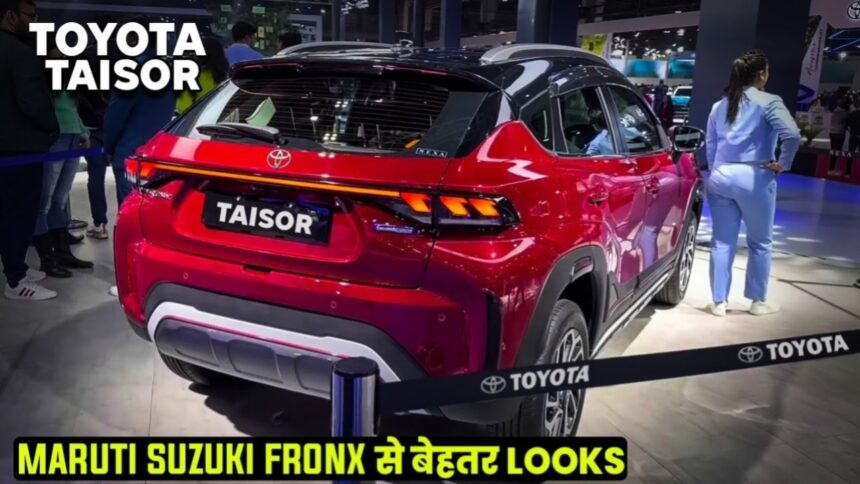 Toyota Taisor vs Maruti Fronx