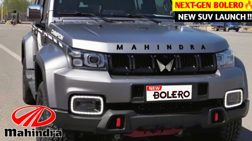 Mahindra Bolero Facelift