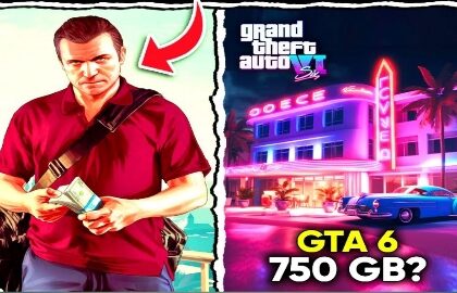 Fans Speculate GTA 6 File Size to Be Between 200 GB and 750 GB Ahead of 2025 Release