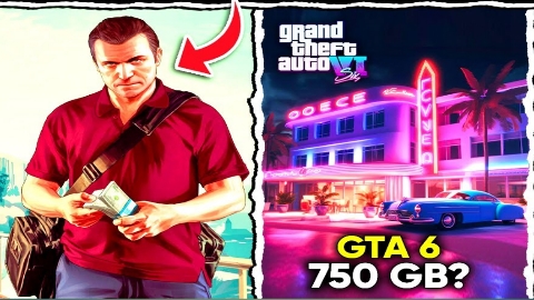 Fans Speculate GTA 6 File Size to Be Between 200 GB and 750 GB Ahead of 2025 Release