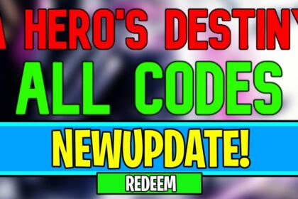 A Hero’s Destiny: July 2024 Codes