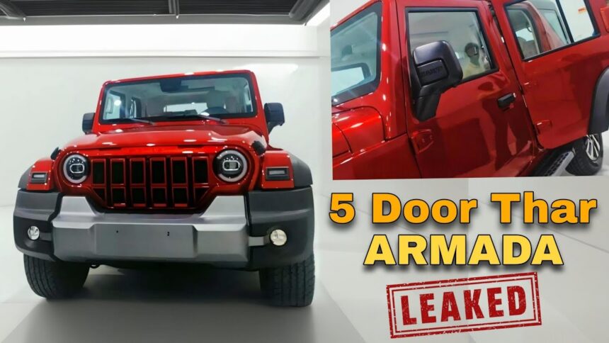 Mahindra New Thar 5 Door Armada